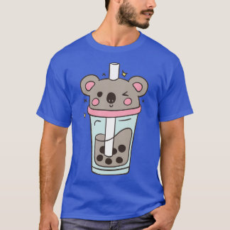 Cute Koala Boba Tea Lover T-Shirt