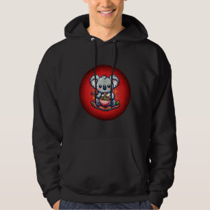 Cute Koala eating Ramen Hoodie
