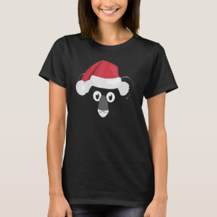 Cute Koala Face Graphic Christmas Koala Face Costu T-Shirt