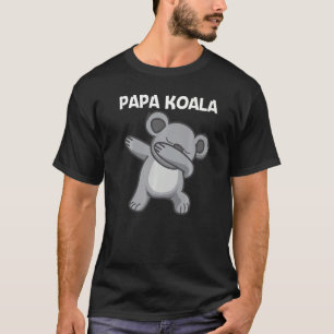 Cute Koala For Men Dad Australian Zoo Animal T-Shirt