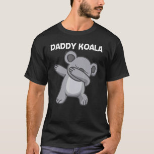 Cute Koala For Men Dad Australian Zoo Animal T-Shirt