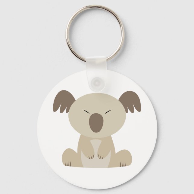 Cute Koala Keychain (Front)