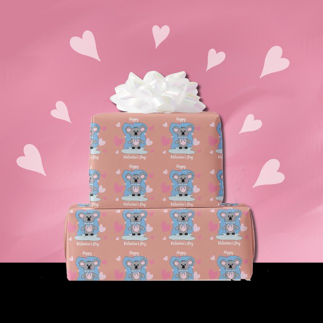 Cute Koala Kid Wrapping Paper (Creator Uploaded)