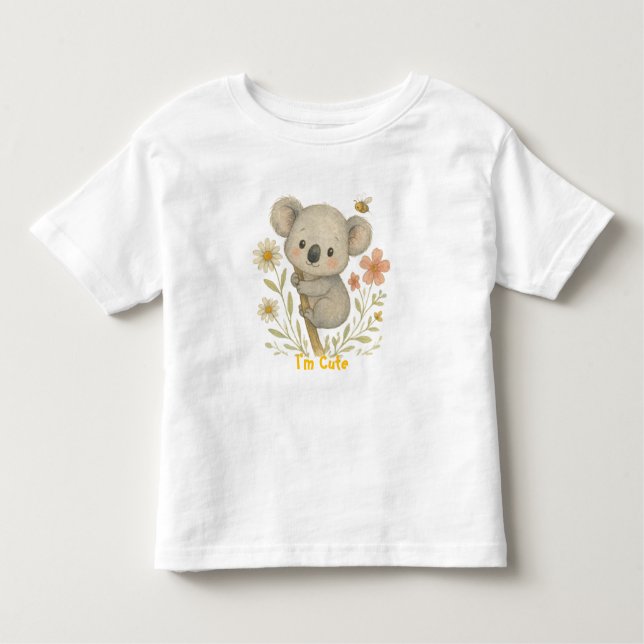 Cute Koala Kids Tshirt (Front)