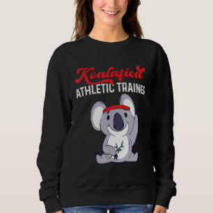 Cute Koala Koalafied Athletic Trainer Cardio Koala Sweatshirt