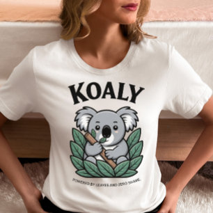 Cute Koala "Koaly" – Funny Animal Graphic T-Shirt