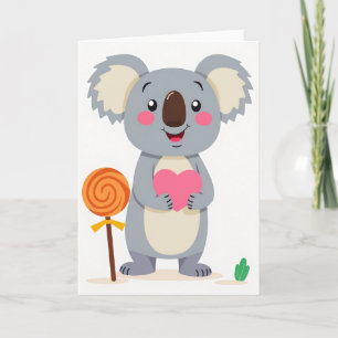 Cute Koala Love Card
