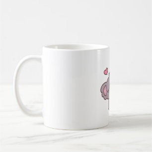 Cute Koala Loves Strawberry Bubble Tea Coffee Mug