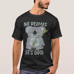 Cute Koala Meditation Yoga Mindfulness T-Shirt