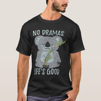 Cute Koala Meditation   Yoga Mindfulness T-Shirt