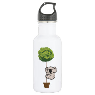 Cute Koala on the Tree 532 Ml Water Bottle