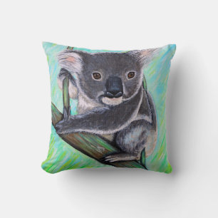 Cute Koala Painting Cushion