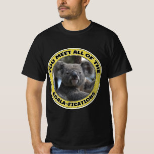 Cute koala ‘play on words’ T-Shirt