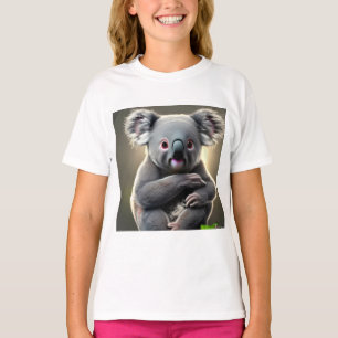 Cute Koala Sitting Kids T-Shirt