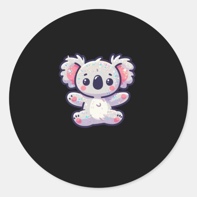 Cute Koala Sticker  (Front)