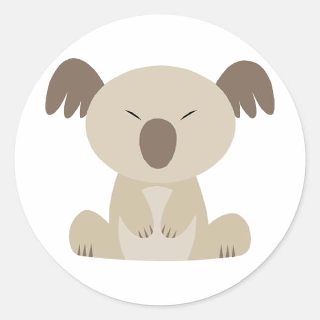 Cute Koala Stickers (Front)