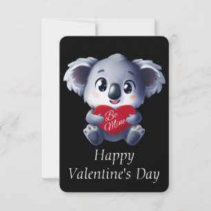 Cute Koala Valentine's Card