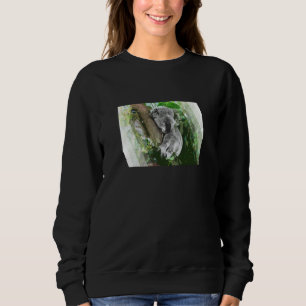 Cute koala wild animal photo Australia Sweatshirt