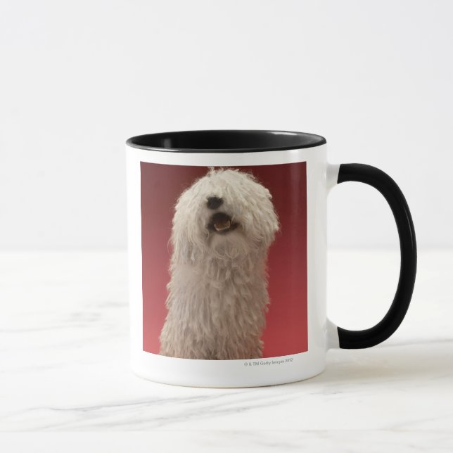 Cute Komondor Dog Mug (Right)