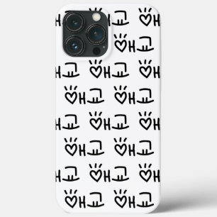 Cute Korean 애교 Aegyo   Hangul Language iPhone 13 Pro Max Case