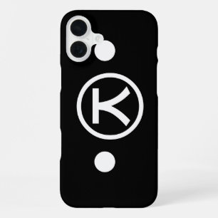 Cute Kuma Bear Kaomoji Japanese Emoticon Text Art iPhone Case