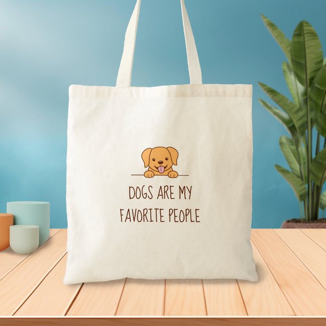 Cute Labrador Dog Peeking above Quote Tote Bag (Creator Uploaded)
