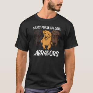 Cute Labrador For Men Women Puppy Dog Animal 2 T-Shirt