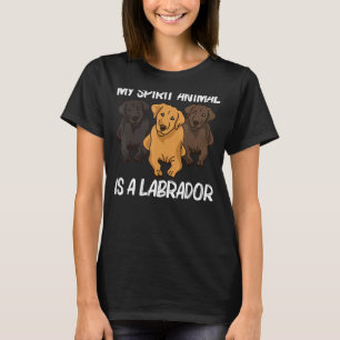 Cute Labrador For Men Women Puppy Dog Animal  3 T-Shirt