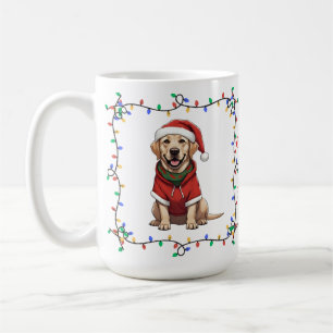 Cute Labrador Retriever Christmas Mug