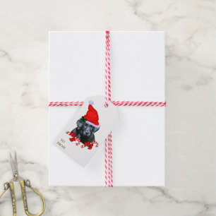 Cute Labrador Retriever Puppy Christmas Gift Tags