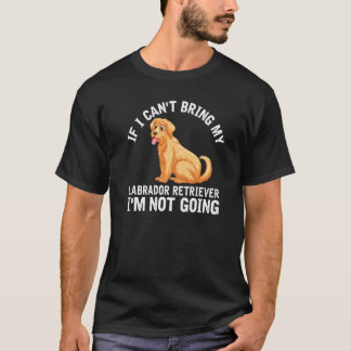 Cute Labradors Retriever Dog Pet Dog Stuffed Pre T-Shirt