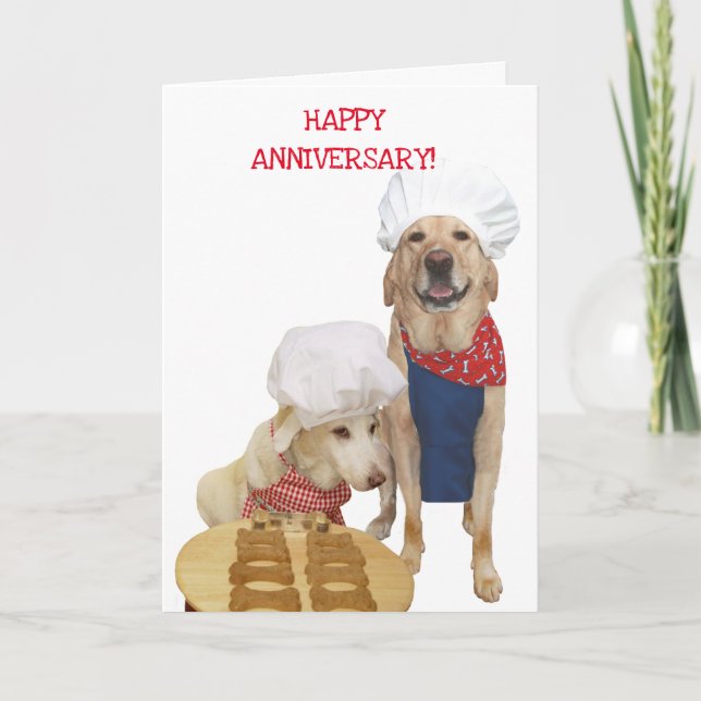 Cute Labs Anniversary Card (Front)
