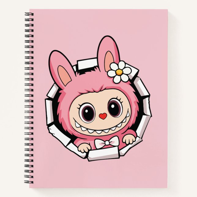 Cute Labubu Notebook (Front)
