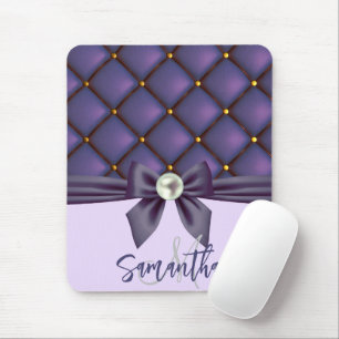 Cute Lace and Pearl Mouse Pad
