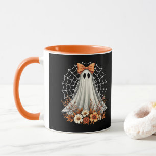 Cute Lace Ghost halloween Mug