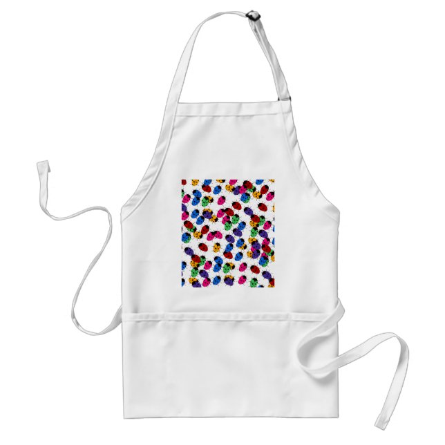 Cute Lady Bug Design Standard Apron (Front)