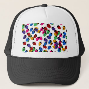 Cute Lady Bug Design Trucker Hat