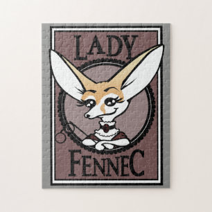 CUTE LADY FENNEC FOX PUZZLE