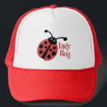 Cute Ladybug Animal Print Trucker Hat<br><div class="desc">Who doesn't love a lady bug? This fun design is sure to brighten your day.</div>