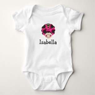 Cute Ladybug Baby Bodysuit