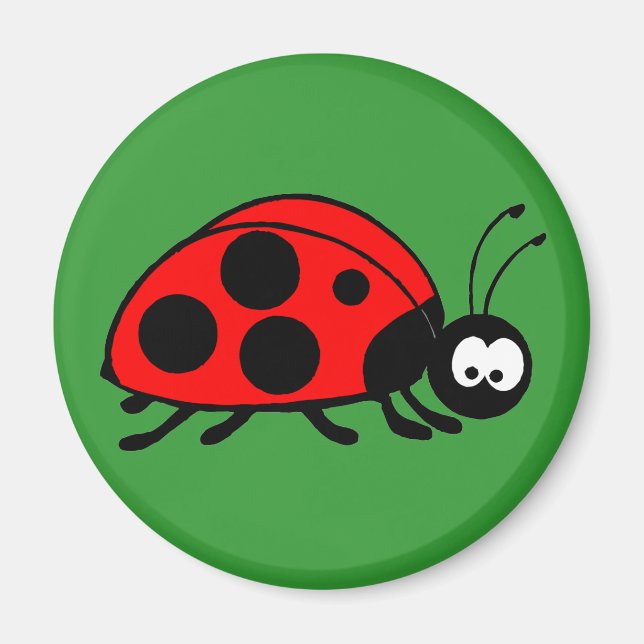 Cute ladybug magnet (Front)