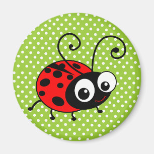 Cute Ladybug Magnet