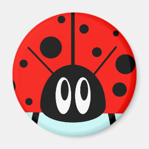 Cute Ladybug Magnet