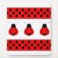 Cute Ladybug Mousepad