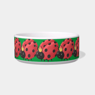 Cute Ladybug Pet Bowl