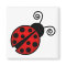 Cute Ladybug - Red and Black
