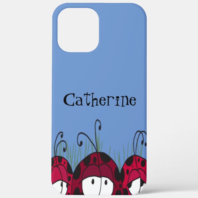 Cute Ladybugs Case-Mate iPhone Case (Back)