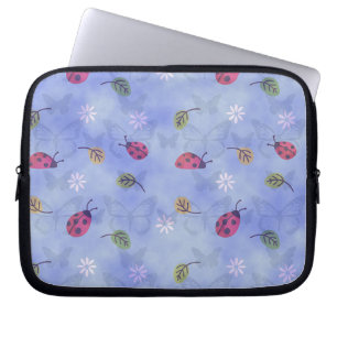 Cute Ladybugs Laptop Sleeve