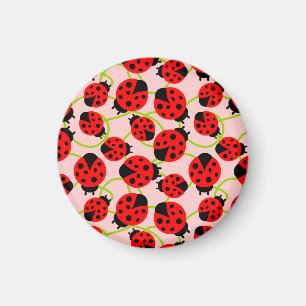 Cute Ladybugs Magnet