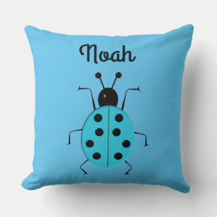 cute ladybugs, personalised cushion